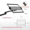 Adjustable Desktop Stand For 17-32 And 12-17 Monitors - Aluminum - Black