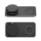 3 In 1 Magnetic Wireless Charging Dock For Apple Devices - Black