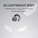 Ultra-light Wireless Earphone with Mic - Bluetooth 5.0 - Ear Clip - Stereo - White