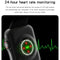 1.6 Inch Waterproof Smart Watch With Ips Colour Screen Sport Sleep Heart Rate Monitoring - Black