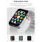 1.6 Inch Waterproof Smart Watch With Ips Colour Screen Sport Sleep Heart Rate Monitoring - Black