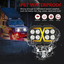 5.5 Inch Elliptical Hybrid X - Shaped Car Work Light