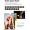 1.47 Inch Waterproof Smart Watch Heart Rate & Blood Pressure Support - Black