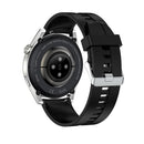 Waterproof Silicone Smartwatch With Colour Display - Black