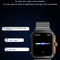 1.9 Inch Tft Square Screen Smart Watch Supports Blood Pressure Monitoring - Black
