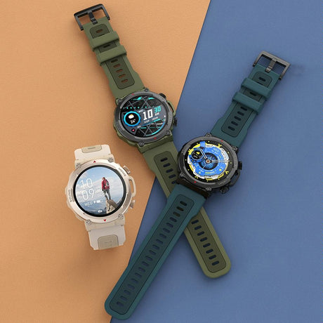Waterproof Smart Watch With Heart Rate & Sleep Monitoring - Black
