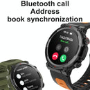 Waterproof Smart Watch With Heart Rate & Sleep Monitoring - Black