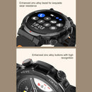 Waterproof Smart Watch With Heart Rate & Sleep Monitoring - Black