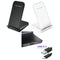 15W Wireless Desktop Charger With Fast Charging - Black