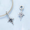 925 Sterling Silver Vintage Cross Love Pendant Beads