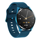 1.28 Inch Tft Colour Screen Ip67 Waterproof Smart Watch Support Body Temperature Monitoring / Sleep Monitoring / Heart Rate Monitoring - Blue