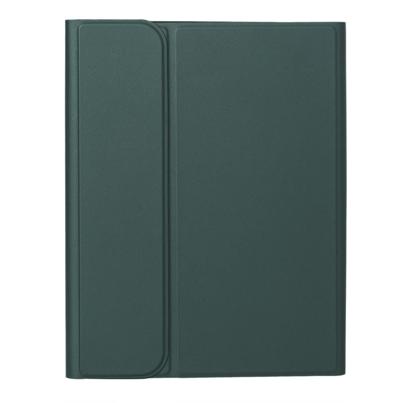 2022 Ipad 10.9 Touch Keyboard Leather Case With Pen Slot - Light Green