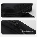 Lightweight Outdoor Sports Chest Bag Cell Phone Crossbody Pack - Black