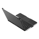 360 Degree Rotating Bluetooth Keyboard Leather Case For Ipad Pro 11 With Backlight - Black