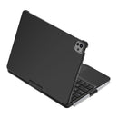 360 Degree Rotating Bluetooth Keyboard Leather Case For Ipad Pro 11 With Backlight - Black