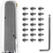 21-piece Battery Compartment Screws Set for Xiaomi Mijia M365 Pro - White