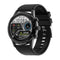 Smart Dual Display Analog Digital Call Watch - Black Silicone