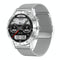 Smart Dual Display Analog Digital Call Watch - Black Silicone