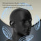 Adjustable Wireless Bluetooth Earphones with Noise Reduction - T35 Ows - Black