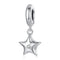 925 Sterling Silver Oxidized Star Bracelet With Beads