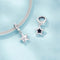 925 Sterling Silver Oxidized Star Bracelet With Beads