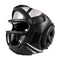 Competition Sparring Boxing Helmet For Head Protection - Red With Mask - S