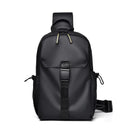2023 Large Capacity Waterproof Crossbody Chest Bag For Cycling & Sports - Black