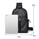 2023 Large Capacity Waterproof Crossbody Chest Bag For Cycling & Sports - Black