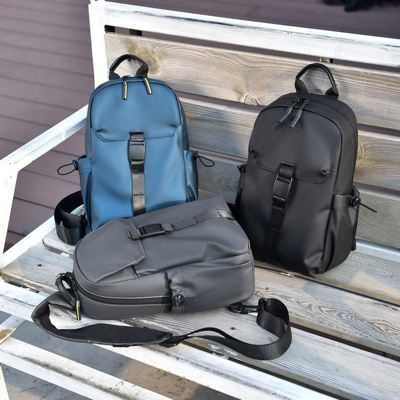 2023 Large Capacity Waterproof Crossbody Chest Bag For Cycling & Sports - Black