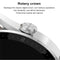 Mini Silicone Smart Watch With Colour Screen - Dt3 - Black