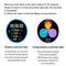 Mini Silicone Smart Watch With Colour Screen - Dt3 - Black