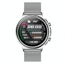 Smart Steel Watch With Colour Screen - Black