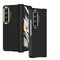 For Samsung Galaxy Z Fold4 5G Skin Feel Contact Lens Case - Black