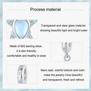 925 Sterling Silver Blue Star Beaded Bracelet