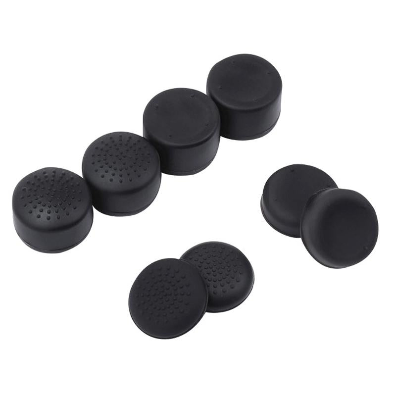 8-Piece Silicone Joystick Cap Set For Ps5 / Ps4 - Black
