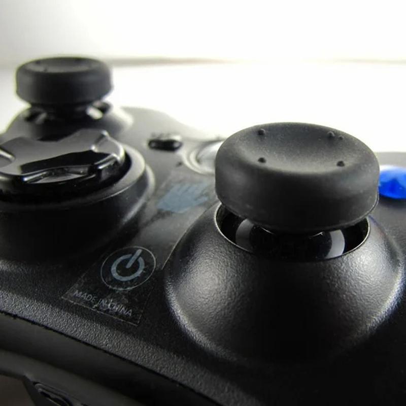 8-Piece Silicone Joystick Cap Set For Ps5 / Ps4 - Black