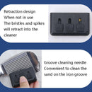 3-Piece Portable Golf Groove Cleaning Brush - Red