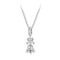 925 Sterling Silver Bow Bell Bracelet Pendant Festival Beads