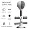 Adjustable 2-In-1 Sit-Up Boxing Ball Stand With Punching Bag - Gray / White