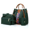 Versatile 4-In-1 Messenger Bag For Women - Fashionable & Spacious - White