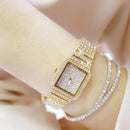 Women Diamond Chain Watch - Elegant and Timeless - Rose Gold