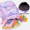 Backpack Set With Lunch Bag & Pencil Case For Kids - Pink