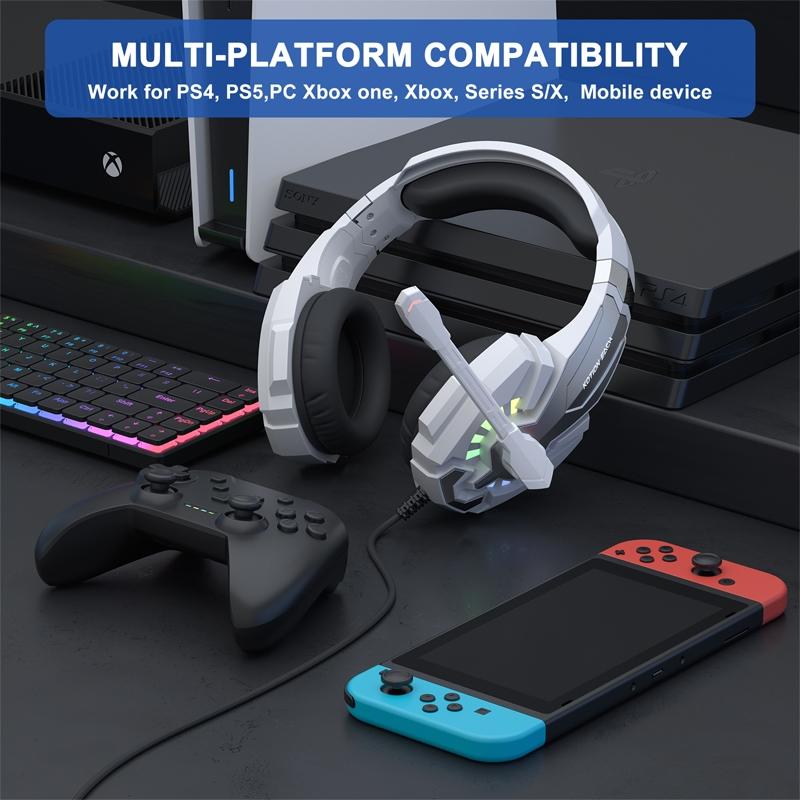 2.1M Gaming Headset With Mic Kotion Each G9000 Plus - Black