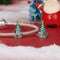 925 Sterling Silver Christmas Tree House Bracelet Beads