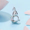 925 Sterling Silver Easter Bunny Diy Beads