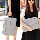 13.3 Inch Waterproof Laptop Handbag with Shock-absorbing Capacity - Grey