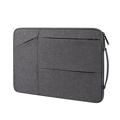 13.3 Inch Waterproof Laptop Handbag with Shock-absorbing Capacity - Grey