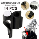 14-Piece Golf Putter Clip Set For Outdoor Use In Black