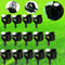 14-Piece Golf Putter Clip Set For Outdoor Use In Black