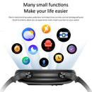 1.32 Inch Waterproof Smart Watch With Bluetooth Calling & Sleep Monitoring - Black